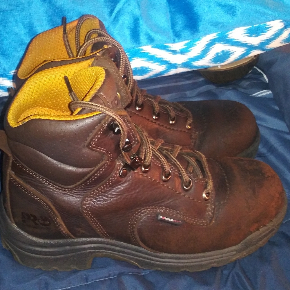 Pro timberland  comfortable steel toe work boots
